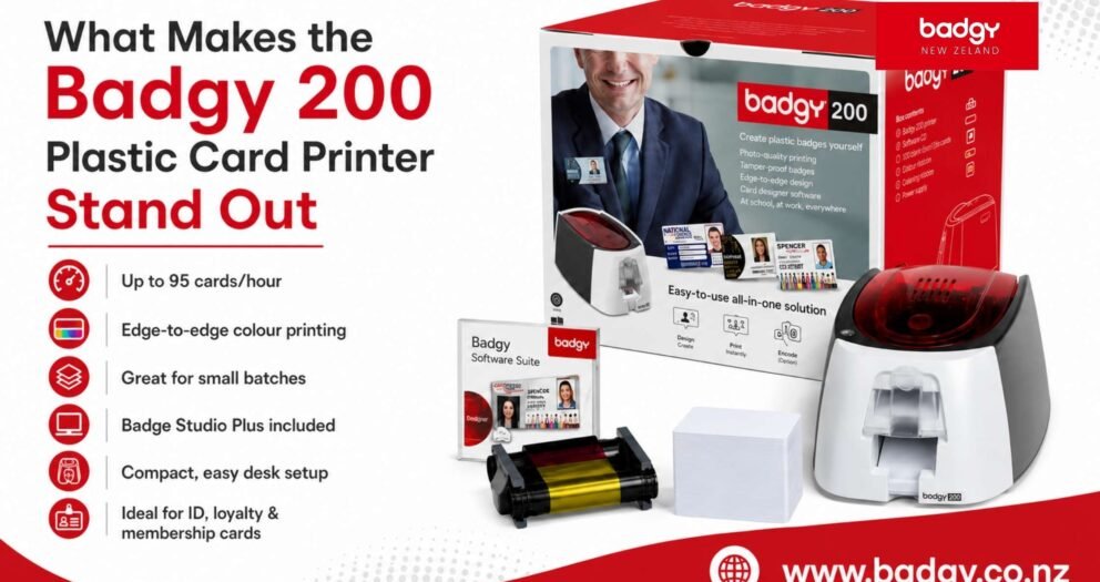 What Makes the Badgy 200 Plastic Card Printer Stand Out