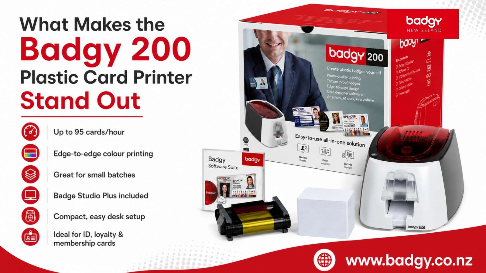 What Makes the Badgy 200 Plastic Card Printer Stand Out