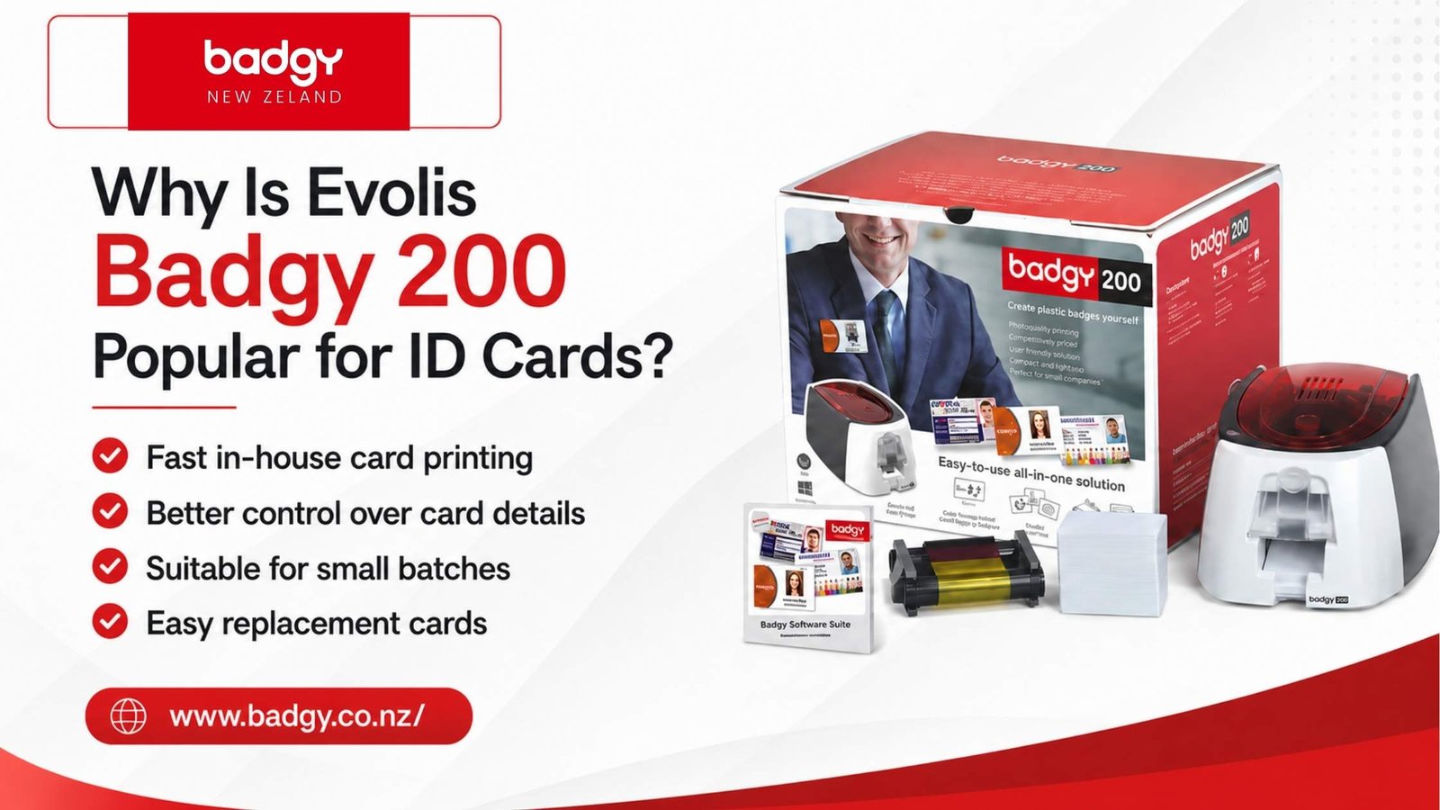 Why Is Evolis Badgy 200 Popular for ID Cards?